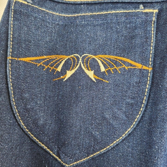 Vintage Braxton Jeans High Rise Dark Wash Blue Denim Size 7 Runs SMALL 25" Waist - Picture 9 of 16